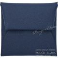 エルメス　バスティア　コインケース　ブルーアビス　エプソン 【新品】HERMES Bastia Coin case Bleu abysse Epsom 【NEW】