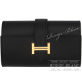 エルメス　ベアンキーケース　4連　ブラック　エプソン　ゴールド金具　【新品】　HERMES Bearn Keycase4 Black Epsom Gold Buckle 【NEW】