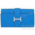 エルメス　ベアンキーケース　4連　ブルーザンジバル　エプソン　シルバー金具 【新品】 HERMES Bearn Keycase4 Bleu zanzibar Epsom Silver Buckle【NEW】