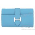 エルメス　ベアンキーケース　4連　セレスト　エプソン　シルバー金具 【新品】 HERMES Bearn Keycase4 Celeste Epsom Silver Buckle【NEW】