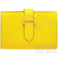 エルメス　ベアン　ミニ　ジョーヌナプル　エプソン　ゴールド金具 【新品】 HERMES Wallet Bearn Mini Jaune naples Epsom Gold Buckle【NEW】