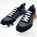 エルメス　メンズ　スニーカー　”バウンシング” 　ネイビー×ブラック×ブラウン　#41  1/2 【新品】 HERMES  Men's Sneaker "Bouncing" Navy×Black×Brown 【NEW】