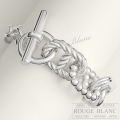エルメス　ブレスレット　シェーヌダンクル・アレア2　GM　170　シルバー 【新品】 HERMES Bracelet Chaine dancre Alea 2 GM 170 Silver 【NEW】