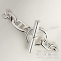 エルメス　ブレスレット　シェーヌダンクル　GM　13コマ  シルバー 【新品】 HERMES Bracelet Chaine dancre Silver【NEW】