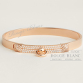 エルメス　ブレスレット　”コリエ・ド・シアン”  PM　ローズゴールド×ダイヤモンド  SH  【新品】 HERMES Bracelet "Collier de chien" Rose gold×Diamond 【NEW】