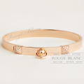 エルメス　ブレスレット　”コリエ・ド・シアン”  PM　ローズゴールド×ダイヤモンド  SH  【新品】 HERMES Bracelet "Collier de chien" Rose gold×Diamond 【NEW】