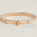 エルメス　ブレスレット　”コリエ・ド・シアン” PM　ローズゴールド　ST　【新品】 HERMES Bracelet "Collier de chien" PM Rose gold 【NEW】