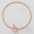 エルメス　ブレスレット　”フィネス”　ローズゴールド×フルダイヤモンド　SH　【新品】 HERMES Bracelet "Finesse" Rose gold×Full diamond 【NEW】