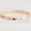 エルメス　ブレスレット　”ケリー” PM　ローズゴールド×ダイヤモンド　ST　【新品】 HERMES Bracelet "Kelly" PM Rose gold×Diamond 【NEW】