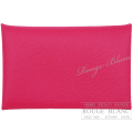エルメス　カルヴィ　カードケース　名刺入　ローズエクストリーム　ヴォーマダム 【新品】HERMES Calvi (Cardcase) Rose Extreme Veau madame【NEW】