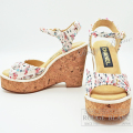 シャネル　ウェッジソールサンダル　エクリュ×ピンク　#36　ココマーク　23P　G39812　【新品】　CHANEL Wedge sole Sandals Ecru×Pink 【NEW】