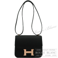 エルメス　ミニコンスタンス　黒　ブラック　エプソン　ローズゴールド金具　ショルダーバッグ　【新品】　HERMES Mini constance Black Epsom Rose gold Buckle 【NEW】