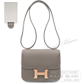 エルメス　コンスタンスミニ　ミラー/ミロワール　エトゥープ　エプソン　ローズゴールド金具　ショルダーバッグ 【新品】HERMES Constance mini Miroir Etoupe Epsom Rose gold Buckle 【NEW】