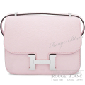 エルメス　コンスタンスミニ　ミラー/ミロワール　ローズダーリン　シェーヴル　シルバー金具　ショルダーバッグ 【新品】 HERMES Constance mini Miroir Rose darling Chevre Silver Buckle【NEW】