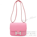 エルメス　コンスタンスミニ　ローズコンフェッティ　エプソン　シルバー金具　ショルダーバッグ　【新品】　HERMES Constance mini Rose confetti  Epsom Silver Buckle 【NEW】