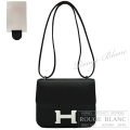 エルメス　コンスタンスミニ　ミラー/ミロワール　黒　ブラック　エプソン　シルバー金具　ショルダーバッグ 【新品】HERMES Constance mini Miroir Black Epsom Silver Buckle【NEW】