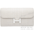 エルメス　コンスタンスロング　トゥーゴー　ベトン　クロコダイル　アリゲーターマット　シルバー金具  【新品】HERMES Constance long To Go Beton Crocodile Alligator Mat Silver Buckle 【NEW】