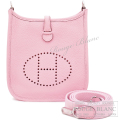 エルメス　エヴリン　TPM/16　アマゾン　ローズサクラ　トリヨンクレマンス　シルバー金具　【新品】　HERMES  Evelyne TPM/16 Amazon Rose sakura Taurillon Clemence Silver Buckle 【NEW】