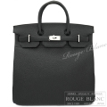 エルメス　オータクロア40 　黒　ブラック　トゴ　シルバー金具　【新品】 HERMES Haut a courroies 40  Black Togo Silver Buckle 【NEW】