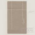 エルメス　マフラー　"マイヨン・トラセ"　ベージュ　カシミア 【新品】HERMES Muffler "Maillons Traces" Beige Cashmere【NEW】