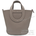 エルメス　インザループ23　エトゥープ　トリヨンクレマンス　シルバー金具 【新品】 HERMES In the loop 23 Etoupe Taurillon Clemence Silver Buckle 【NEW】