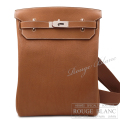 エルメス　アッカドGM　フォーヴ　バレニアフォーブル　シルバー金具 【新品】 HERMES Hac a dos GM Fauve Barenia Faubourg Silver Buckle 【NEW】