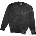 エルメス　ロングスリーブニット　”ブリッド・ドゥ・ガラ”　ブラック　#36　【新品】 HERMES Long sleeve knit "Brides de Gala" Black 【NEW】