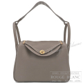 エルメス　リンディ30　エトゥープ　トリヨンクレマンス　ゴールド金具　【新品】　HERMES Lindy30 Etoupe Taurillon Clemence Buckle Gold 【NEW】