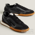 エルメス　メンズ　スニーカー　”ジェット” 　ブラック　黒　#42　【新品】 HERMES  Men's Sneaker "Jet" Black 【NEW】