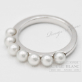 ミキモト　リング　指輪　ホワイトゴールド×ベビーパール　10号 【中古】 MIKIMOTO Ring White gold×Baby pearl 【USED】
