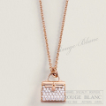 エルメス　ネックレス　"アミュレット　ケリー"　ローズゴールド×ダイヤモンド 【新品】 HERMES Neckless "Amulette Kelly" Rose gold×Diamond 【NEW】