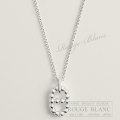 エルメス　ネックレス　"シェーヌダンクル・アレア2　ビーズ"　GM　シルバー　【新品】 HERMES Necklace "Chaine dancre Area2 Beaded" Silver 【NEW】