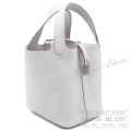エルメス　ピコタンロックPM/18　パールグレー/グリパール　トリヨンクレマンス　シルバー金具　【新品】　HERMES Picotan lock PM/18 Gris Perle Taurillon Clemence Silver Buckle 【NEW】