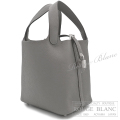 エルメス　ピコタンロックPM/18　グリメイヤー　トリヨンクレマンス　シルバー金具　【新品】　HERMES Picotin lock PM/18 Gris meyer Taurillon Clemence Silver Buckle 【NEW】