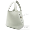 エルメス　ピコタンロックMM/22　グリネヴェ　トリヨンクレマンス　シルバー金具【新品】 HERMES Picotin lock MM/22 Gris neve Taurillon Clemence Silver Buckle【NEW】