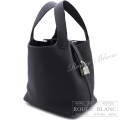 エルメス　ピコタンロックPM/18　ブルーインディゴ　トリヨンクレマンス　シルバー金具 【新品】 HERMES Picotin lock PM/18 Bleu indigo Taurillon Clemence Silver Buckle 【NEW】