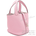 エルメス　ピコタンロックPM/18　ローズサクラ　トリヨンクレマンス　シルバー金具 【新品同様】HERMES Picotin lock PM/18 Rose sakura Taurillon Clemence Silver Buckle 【USED】
