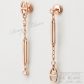 エルメス　ピアス　”シェーヌ・ダンクル・カオス”　ローズゴールド×ダイヤモンド　【新品】 HERMES Pierced Earrings "Chaine d'ancre Chaos" Rose gold×Diamond 【NEW】