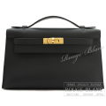 エルメス　ポシェットケリー/ミニケリー　ブラック　黒　スイフト　ゴールド金具　【新品】 HERMES Pochette Kelly/Mini Kelly Black Swift Gold Buckle 【NEW】