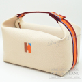 エルメス　ポーチ　”ブリッド・ア・ブラック・Hパヴィヨン” GM　ナチュラル　コットンキャンバス　【新品】 HERMES Pouch "Bride-a-Brac H Pavillon" Large model Naturel 【NEW】