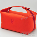 エルメス　ポーチ　”ブリッド・ア・ブラック” GM　オランジュフー　コットンキャンバス　【新品】 HERMES Pouch "Bride-a-Brac" Large model Orange feu【NEW】