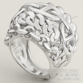 エルメス　リング　指輪　”シェーヌダンクル　マルチチェーン” TGM　シルバー　＃57　17号　【新品】 HERMES Ring "Chaine d'ancre Multichaines" TGM Silver 【NEW】