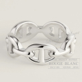 エルメス　リング　指輪　”シェーヌダンクル　アンシェネ” PM　シルバー　＃52　12号　【新品】 HERMES Ring "Chaine dancre enchainee" PM Silver 【NEW】