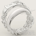 エルメス　リング　指輪　”ブックルセリエ・アンフレクシブル” GM　シルバー　＃54　14号　【新品】 HERMES Ring "Boucle Sellier Inflexible" GM Silver 【NEW】