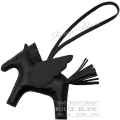 エルメス　ロデオ ペガサス MM　ブラック　黒　バッグチャーム  【新品】 HERMES Rodeo Pegasus MM Black 【NEW】
