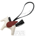 エルメス　ロデオ ペガサス PM　クレ×ブラック×ルージュアッシュ　バッグチャーム 【新品】HERMES Rodeo Pegasus PM Craie×Black×Rouge H 【NEW】