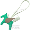 エルメス　ロデオ　ペガサス　PM　ミント×ヴェールフィズ×エトゥープ　バッグチャーム  【新品】 HERMES Rodeo Pegasus PM Mint×Vert fizz×Etoupe 【NEW】