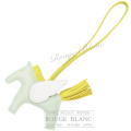 エルメス　ロデオ　ペガサス　PM　ヴェールフィズ×ライム×ホワイト　バッグチャーム　【新品】 HERMES Rodeo Pegasus PM Vert fizz×Lime×White 【NEW】