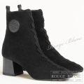 エルメス　アンクルブーツ　”ヴォルヴェール” 60　ブラック　黒　#37 1/2 【新品】HERMES Ankle boot  "Volver" Black 【NEW】