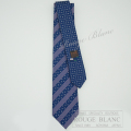エルメス　ネクタイ　”アプレ・ラ・クルス”　マリン×ローズ×ブラン　シルク 【新品】HERMES Tie ” Apres la Course” Marine×Rose×Blanc 【NEW】